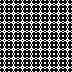 Fototapeta premium Abstract Cross Pattern Dots Logo generative computational art illustration