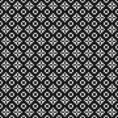 Abstract Cross Pattern Dots Logo generative computational art illustration