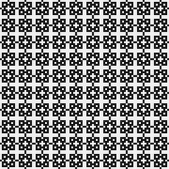 Fototapeta premium Abstract Cross Pattern Dots Logo generative computational art illustration