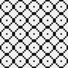 Abstract Cross Pattern Dots Logo generative computational art illustration