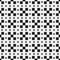 Fototapeta premium Abstract Cross Pattern Dots Logo generative computational art illustration