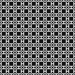 Fototapeta premium Abstract Cross Pattern Dots Logo generative computational art illustration