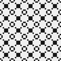 Abstract Cross Pattern Dots Logo generative computational art illustration