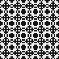 Abstract Cross Pattern Dots Logo generative computational art illustration