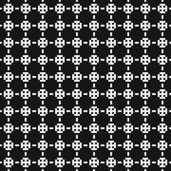 Abstract Cross Pattern Dots Logo generative computational art illustration