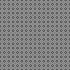 Abstract Cross Pattern Dots Logo generative computational art illustration