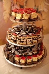 cake with chocolate