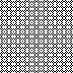 Abstract Cross Pattern Dots Logo generative computational art illustration