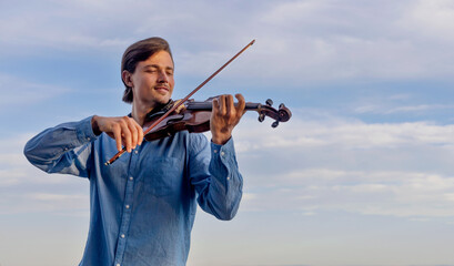 person playing violin