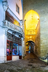 Coimbra, Arco do Almedina, Porta Barbacã