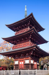 西福寺　三重塔