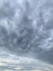 Obraz premium storm clouds timelapse