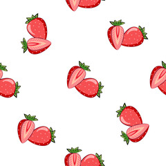 strawberry pattern