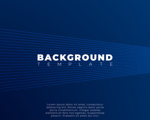 Dark blue vector abstract background. Colorful abstract illustration with gradient. The template can be used as a background.