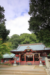 Obraz premium 伊豆山神社 本殿