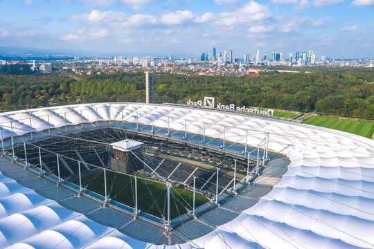 Waldstadion in Frankfurt, Germany.  September 2020