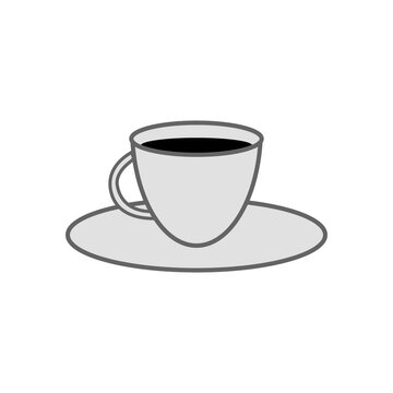 Coffee cup icon.