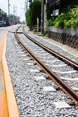 江ノ電の線路