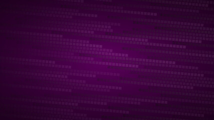 Abstract background of small squares or pixels in shades of dark purple colors