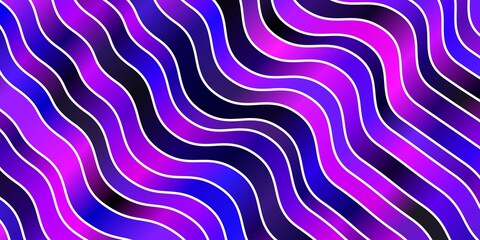 Light Purple vector template with wry lines.