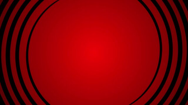 Introductory animation screen. Abstract red background for the introduction of your videos