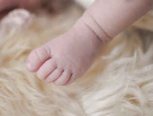 pie de bebe