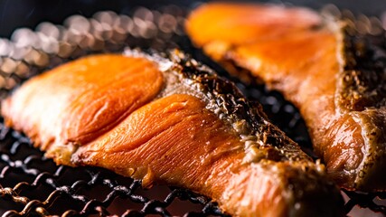 鮭の炭火焼き