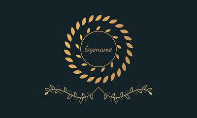 Luxurious and minimal logo |clean and professional logo