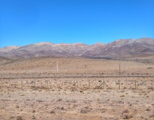 Atacama Desert, Chile, South America. San Pedro de Atacama is a town set on an arid high plateau in the Andes mountains of northeastern Chile.