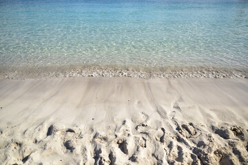 azure ocean coast close up