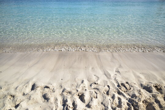 azure ocean coast close up