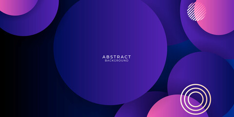 Abstract 3d rendering of a modern geometric circles background. Simple design for poster, cover, branding, banner, placard. 