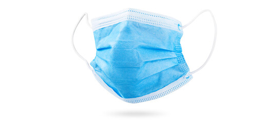 Medical disposable mask for protection. Surgical mask.