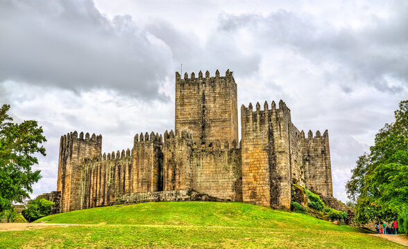 Viez of the Castle of Guimaraes in the northern region of Portugal