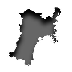 宮城　地図　シルエット　アイコン