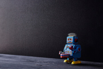 Naklejka premium Toy Robot
