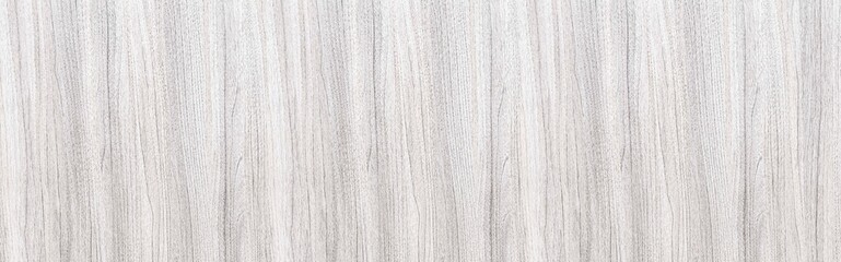 Fototapeta premium Panorama of Wood plank white timber texture and seamless background