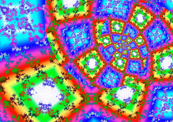 fractal multicolor