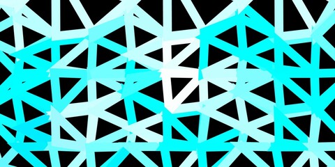 Light blue vector abstract triangle texture.