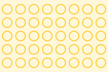 Seamless yellow pattern abstract background with circles