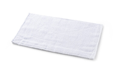 dust cloth placed on a white background