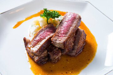 高級和牛のランプ肉