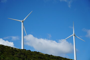 ペルドン峠の風車
