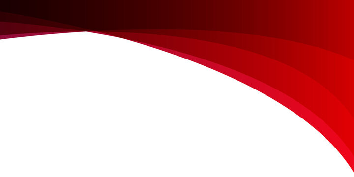 Red black wave curve abstract presentation background with copy space