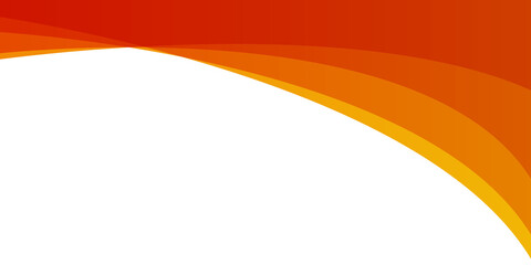 Simple minimal orange red yellow wavy curve presentation background. Vector illustration design for business presentation, banner, cover, web, flyer, card, poster, game, texture, slide, magazine
