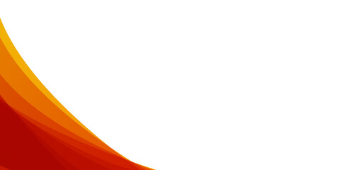 Simple minimal orange red yellow wavy curve presentation background. Vector illustration design for business presentation, banner, cover, web, flyer, card, poster, game, texture, slide, magazine