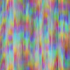 Seamless techno glitch RGB monitor noise rainbow. High quality illustration. Repeat pattern neon spectrum. Futuristic bad signal computer screen failure. Red green and blue distortion blur effect.
