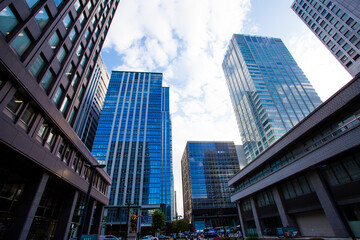 Obraz premium 八重洲北口周辺のビル群