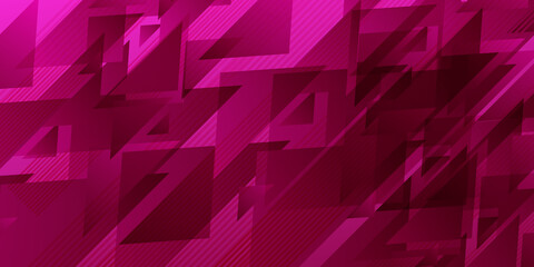 Pink purple white abstract geometric presentation background. Vector illustration design for business presentation, banner, cover, web, flyer, card, poster, game, texture, slide, magazine, and powerpo