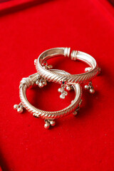 Indian Jewellery Silver Bracelets for kids